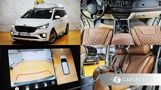 Kia The New Carnival 2018 Белый из Кореи