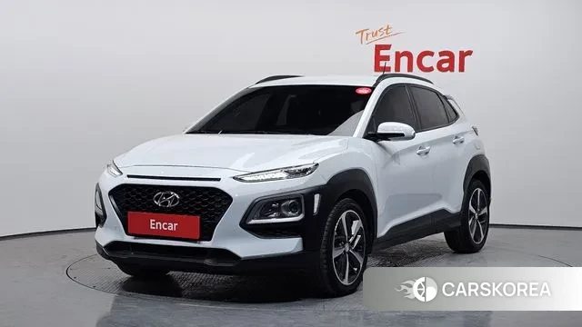Hyundai Kona 2018 Белый из Кореи