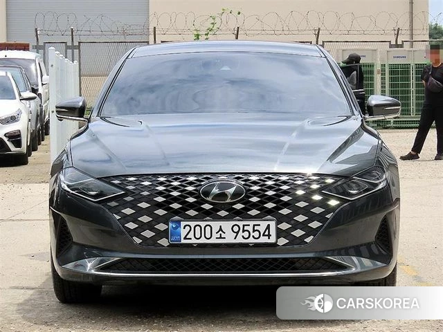 Hyundai The New Grandeur IG Hybrid 2022 Серый из Кореи