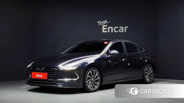 Hyundai Sonata (DN8) 2019 Синий из Кореи