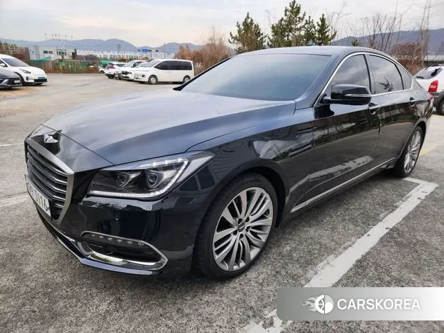 Genesis G80 2018 Черный из Кореи
