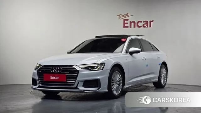 Audi A6 (C8) 2021 Белый из Кореи