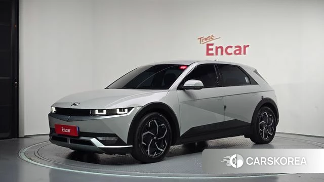 Hyundai Ionic 5 2022 Серебристо-серый из Кореи