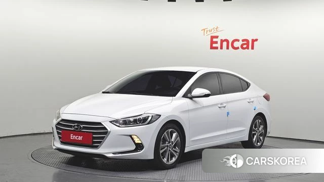 Hyundai Avante AD 2018 Белый из Кореи
