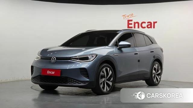 Volkswagen ID.4 2023 Светло-серебряный цвет из Кореи