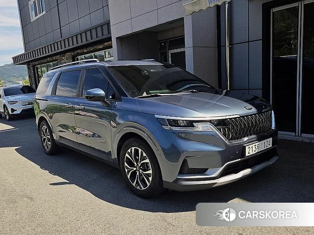 Kia Carnival 4th generation 2021 Синий из Кореи