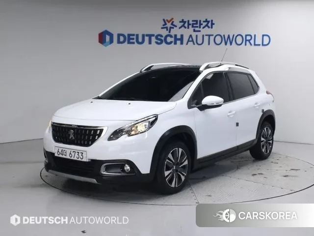 Peugeot 2008 2018 Белый из Кореи