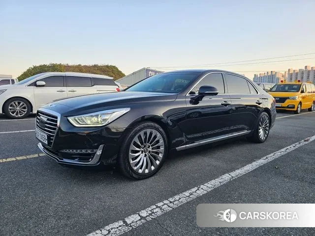 Genesis EQ900 2018 Черный из Кореи