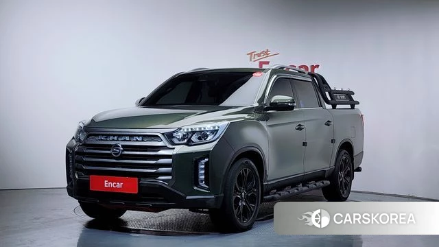 Ssangyong The New Rexton Sports Cannes 2022 Зеленый из Кореи