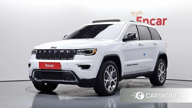 Jeep Grand Cherokee 2021 Белый из Кореи