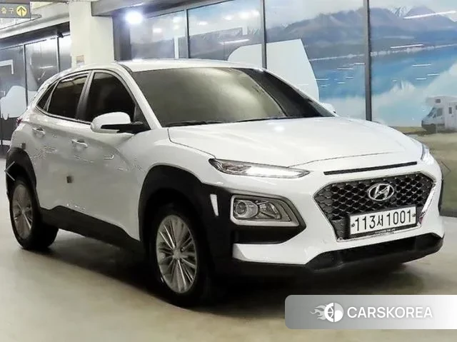 Hyundai Kona 2019 Белый из Кореи