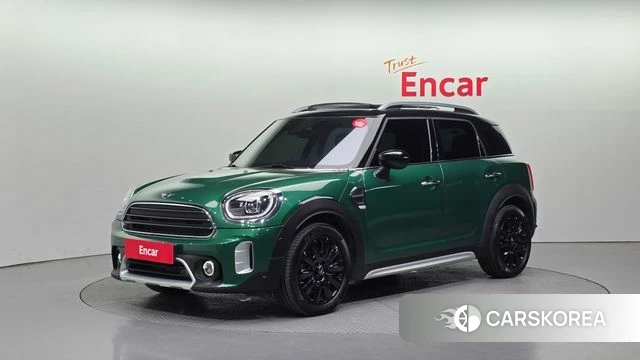 Mini Cooper Countryman 2024 Зеленый из Кореи