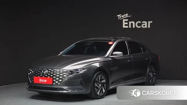 Hyundai The New Grandeur IG Hybrid 2020 Серый из Кореи