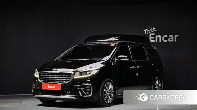 Kia The New Carnival 2018 Черный из Кореи
