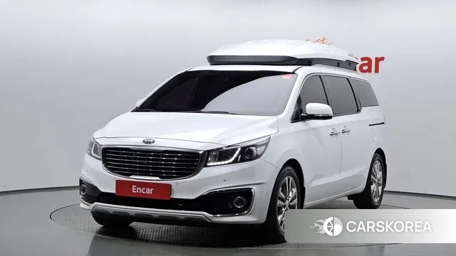 Kia All New Carnival 2018 Белый из Кореи