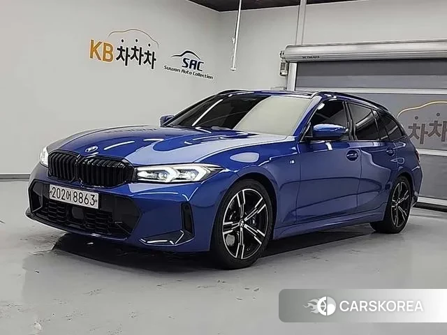 BMW 3 Series (G20) 2023 Синий из Кореи
