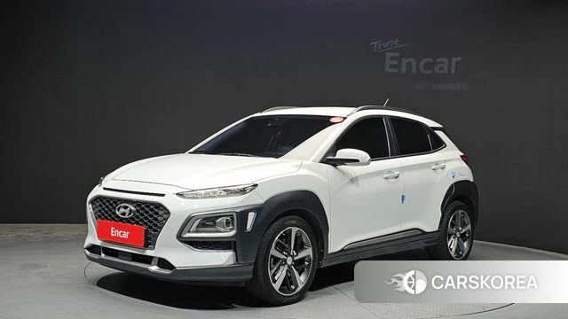 Hyundai Kona 2018 Белый из Кореи