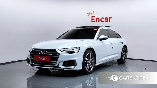 Audi A6 (C8) 2023 Белый из Кореи