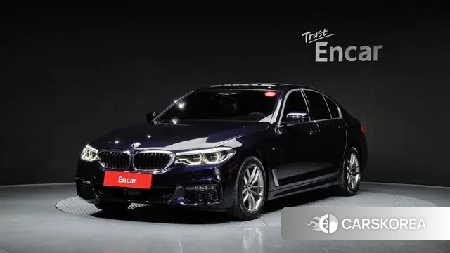 BMW 5 Series (G30) 2020 Черный из Кореи