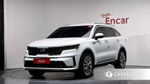 Kia Sorento 4th Generation 2021 Белый из Кореи