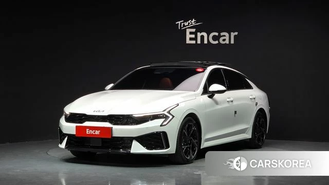 Kia The New K5 3rd generation 2024 Белый из Кореи