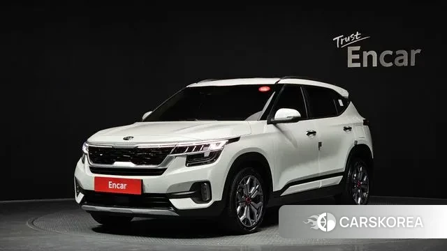 Kia Seltos 2021 Белый из Кореи