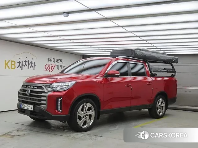 Ssangyong The New Rexton Sports Cannes 2023 Красный из Кореи