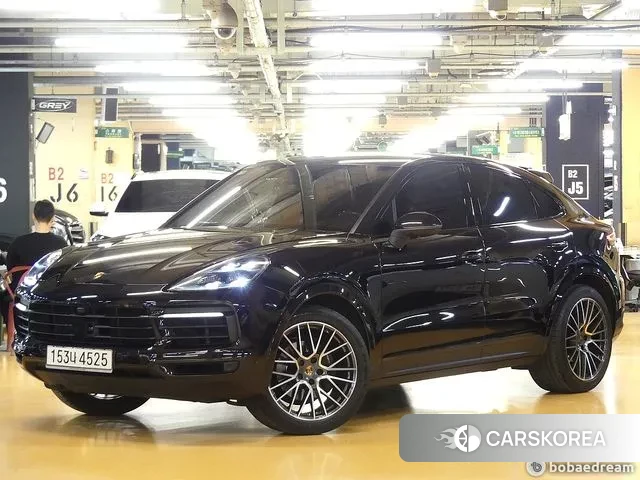 Porsche Cayenne (PO536) 2021 Черный из Кореи