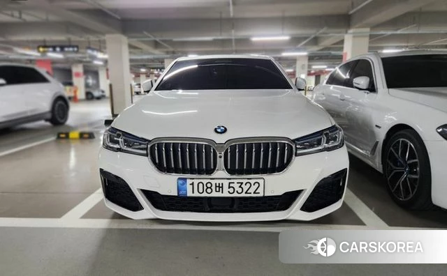 BMW 5 Series (G30) 2021 Белый из Кореи