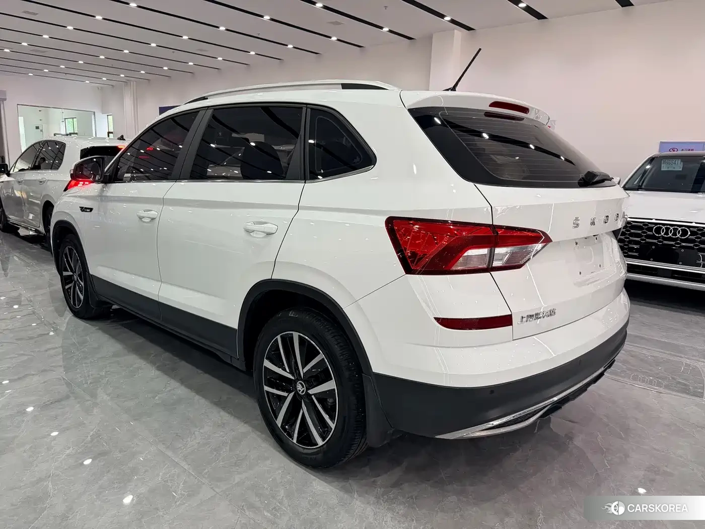 Skoda Kamiq 2023 Белый из Китая