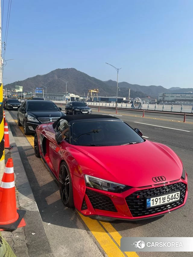 Audi R8 (4S) 2019 Красный из Кореи