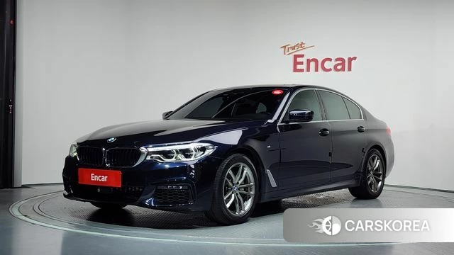 BMW 5 Series (G30) 2020 Черный из Кореи
