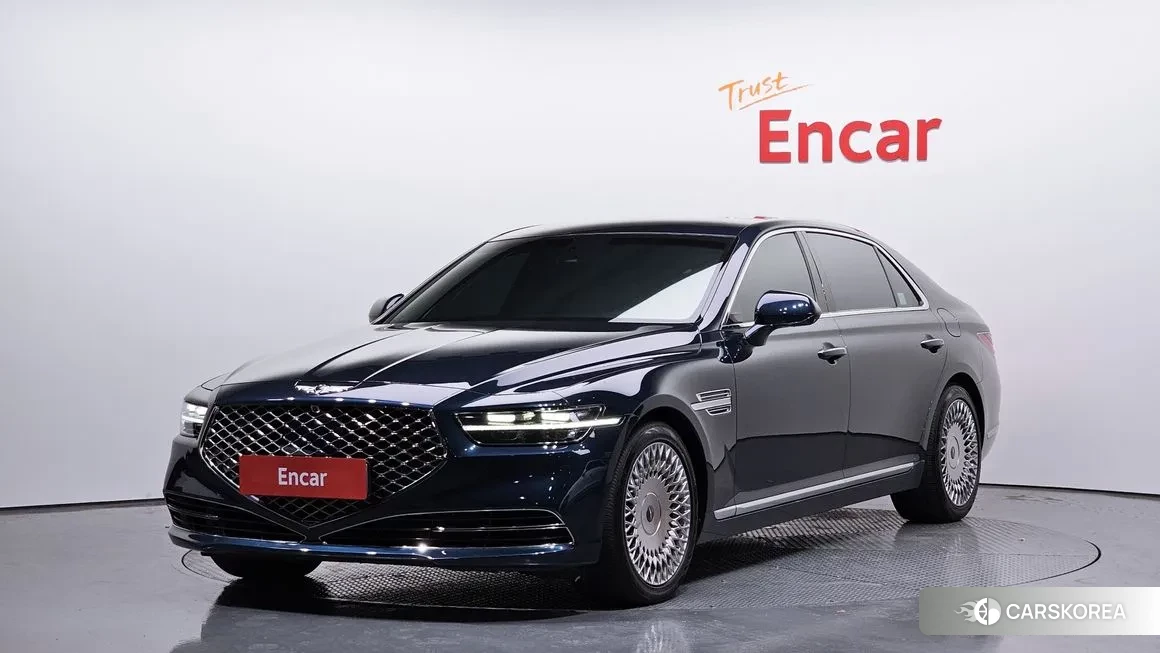 Genesis G90 2021 Синий из Кореи