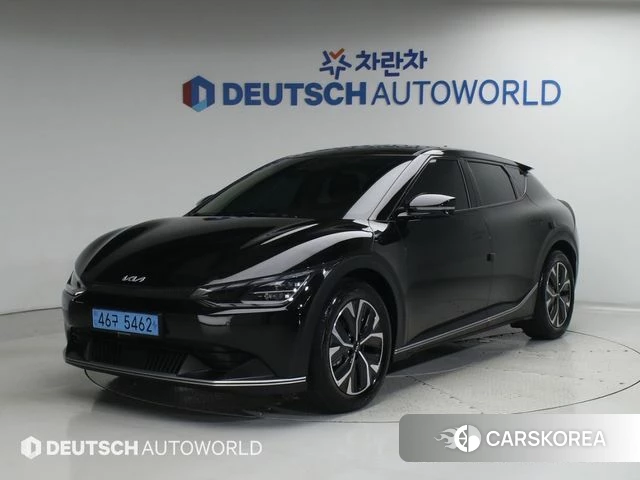 Kia EV6 2022 Черный из Кореи