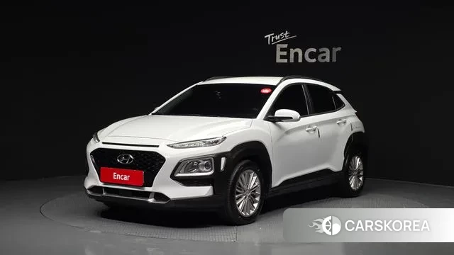 Hyundai Kona 2019 Белый из Кореи