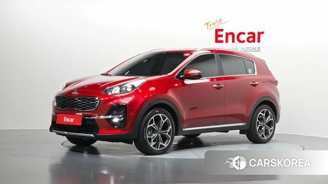 Kia Sportage The Bold 2020 Красный из Кореи