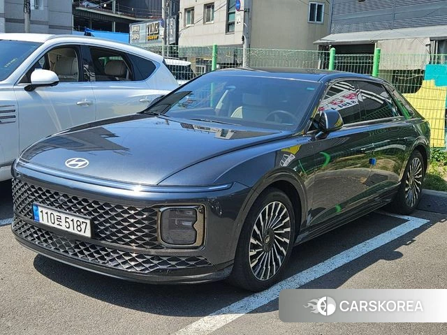 Hyundai Grandeur Hybrid (GN7) 2023 Серый из Кореи