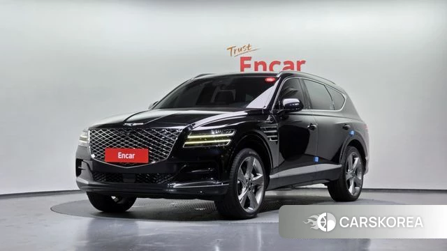 Genesis GV80 2021 Черный из Кореи