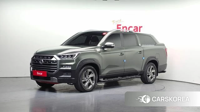 Ssangyong The New Rexton Sports Cannes 2024 Зеленый из Кореи