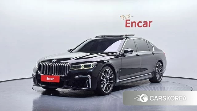BMW 7 Series (G11) 2020 Черный из Кореи