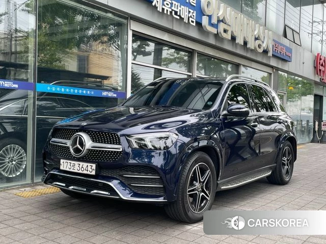 Mercedes-Benz GLE-Class W167 2020 Синий из Кореи