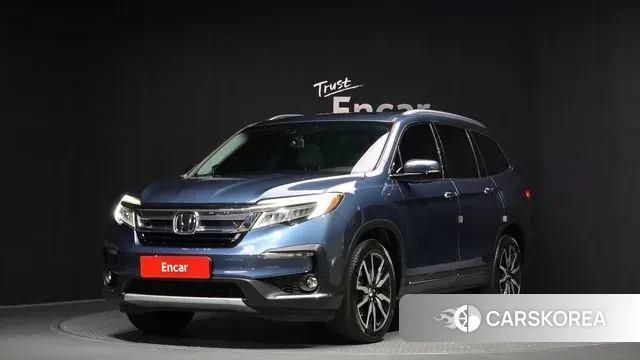 Honda Pilot 3rd generation 2018 Синий из Кореи
