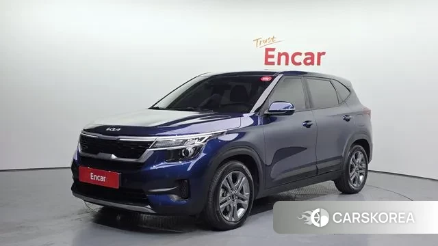 Kia Seltos 2021 Синий из Кореи