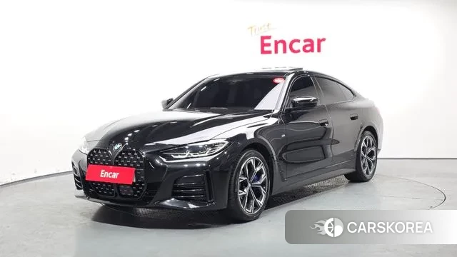 BMW 4 Series (G22) 2024 Черный из Кореи