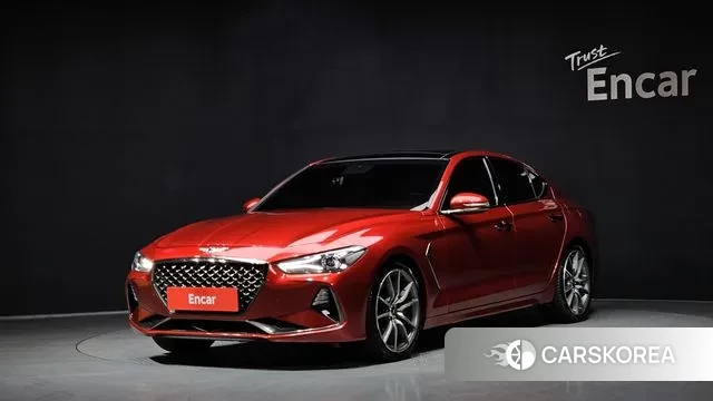 Genesis G70 2018 Красный из Кореи
