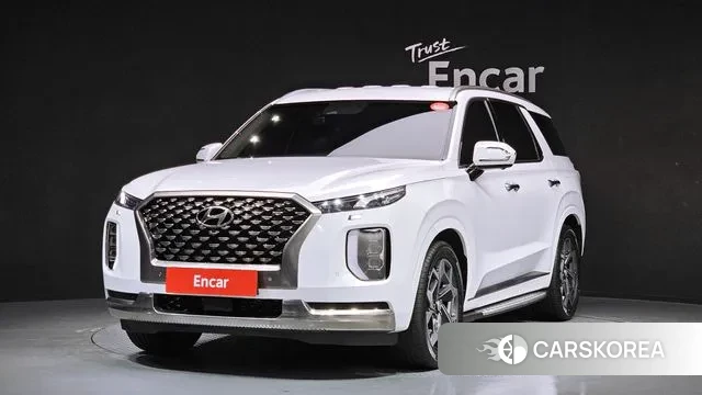 Hyundai Palisade 2021 Белый из Кореи