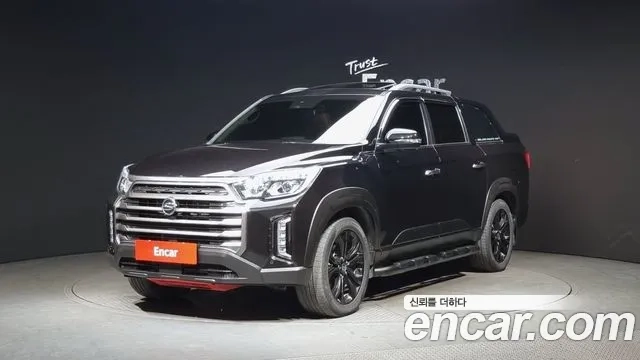 Ssangyong The New Rexton Sport 2021 Черный из Кореи