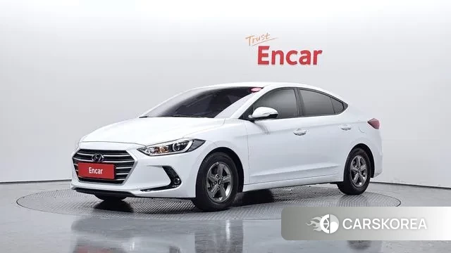 Hyundai Avante AD 2018 Белый из Кореи