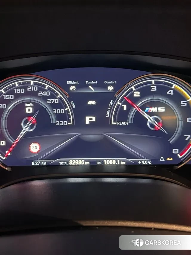 BMW M5 (F90) 2019 Черный из Кореи