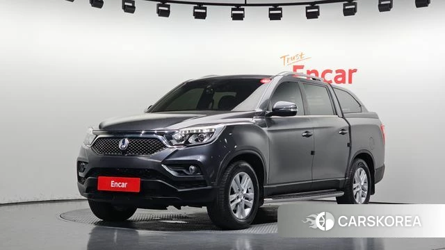 Ssangyong Rexton Sports 2018 Серый из Кореи